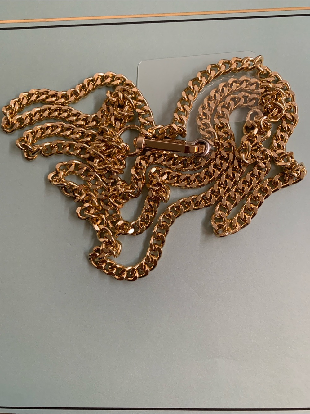 Gold Chain luxury necklace lynard
